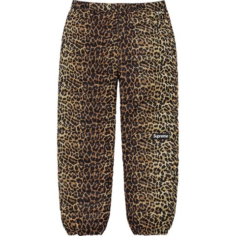 Supreme Micro Down Pant - Leopard