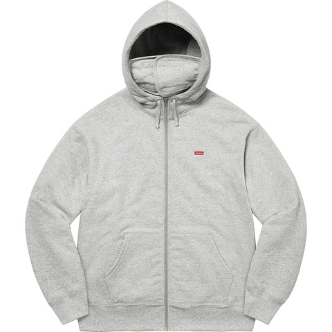 Small Box Facemask Zip Up Hooded Sweatshirt - Supreme