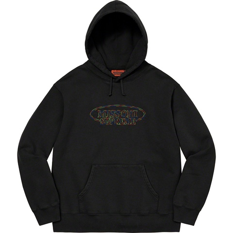 Supreme Supreme®/Missoni® Hooded Sweatshirt - Black