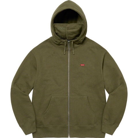 Small Box Facemask Zip Up Hooded Sweatshirt - Supreme