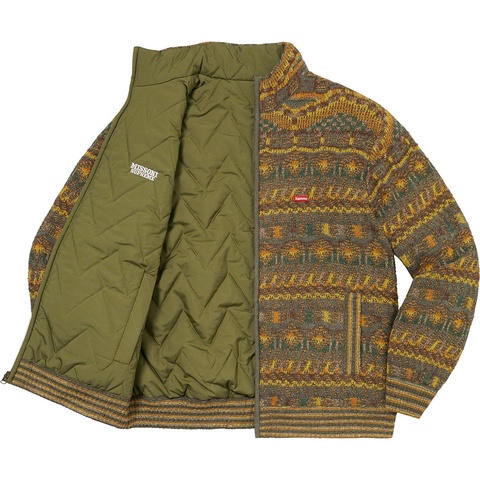 Supreme Supreme®/Missoni® Reversible Knit Jacket - Olive