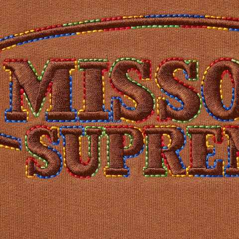 Supreme Supreme®/Missoni® Hooded Sweatshirt - Brown