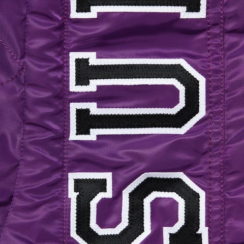 Supreme Hooded MA-1 - Purple