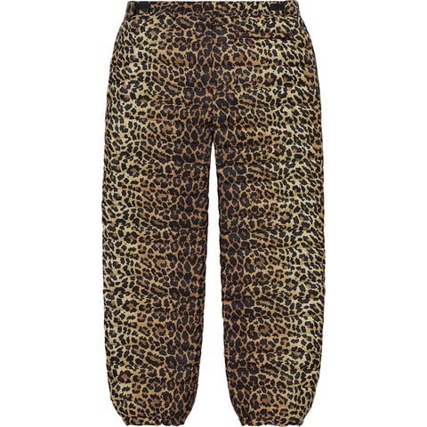 Supreme Micro Down Pant - Leopard