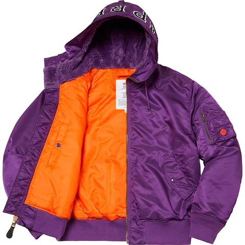 Hooded MA-1 - fall/winter 2021 - Supreme
