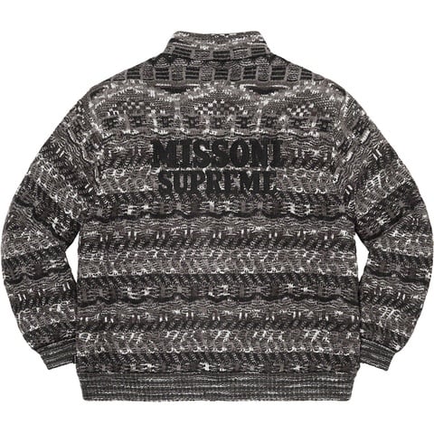 Supreme Supreme®/Missoni® Reversible Knit Jacket - Black