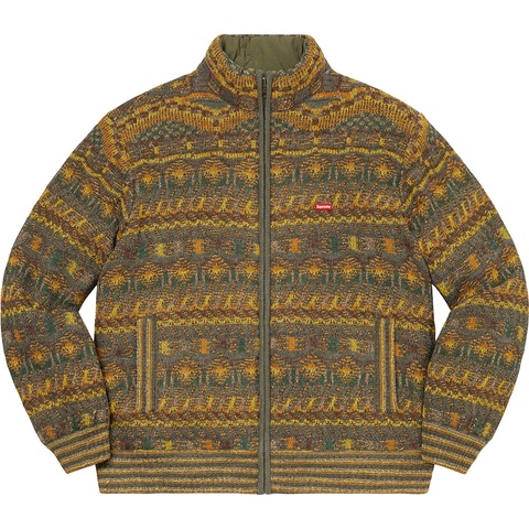 Supreme Supreme®/Missoni® Reversible Knit Jacket - Olive