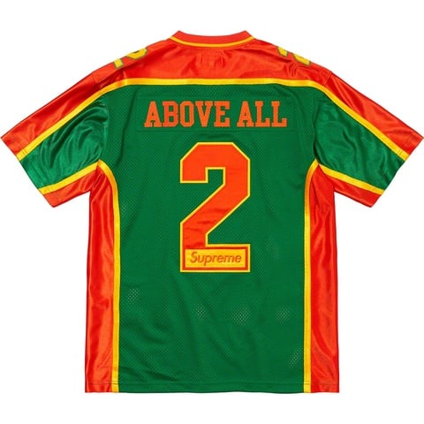Supreme Above All Football Jersey - Green