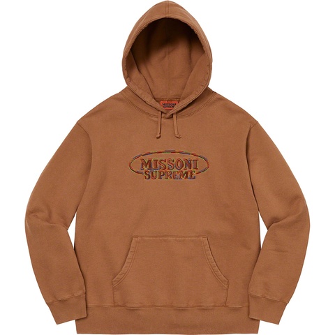 Supreme Supreme®/Missoni® Hooded Sweatshirt - Brown