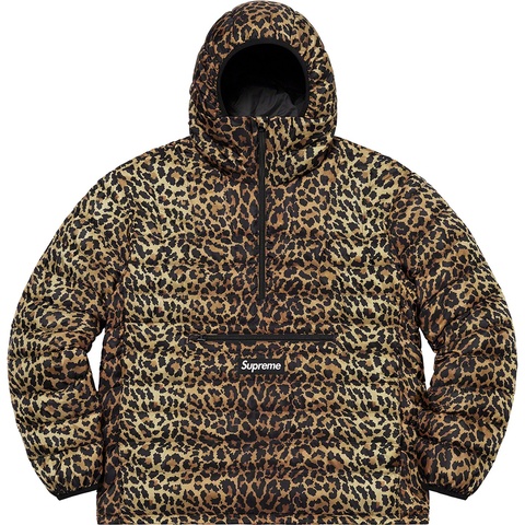 Micro Down Half Zip Hooded Pullover - Supreme