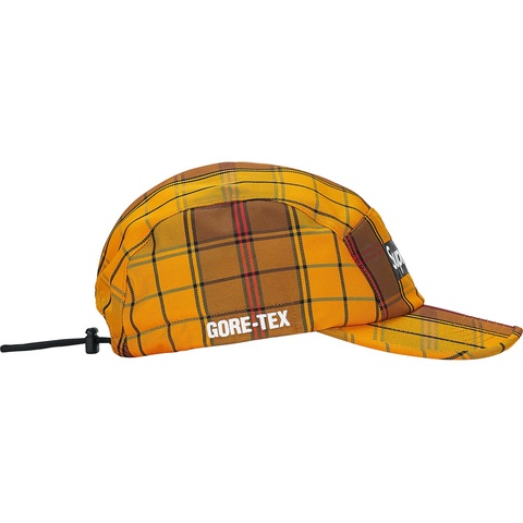 Supreme GORE-TEX Tech Camp Cap - Gold Plaid 