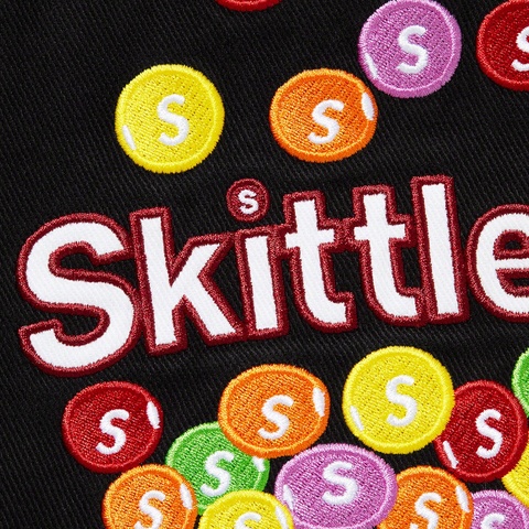 Supreme Supreme®/Skittles®/<wbr>Mitchell & Ness® Varsity Jacket - Black
