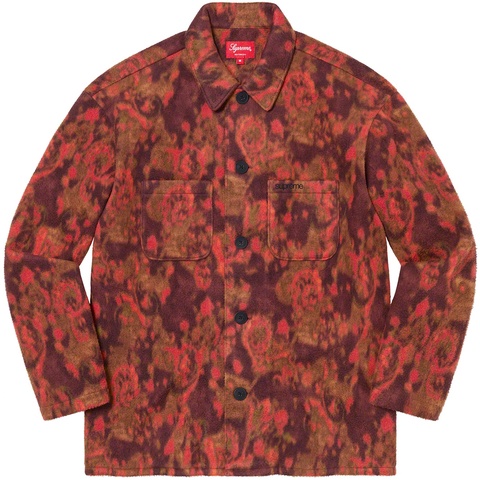 た*し様 Supreme Paisley Fleece Shirt XL Paisley Fleece Shirt - fall/winter 2021 - Supreme