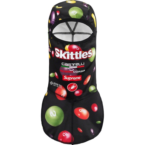 Supreme Supreme®/Skittles®/<wbr>Castelli Balaclava - Black