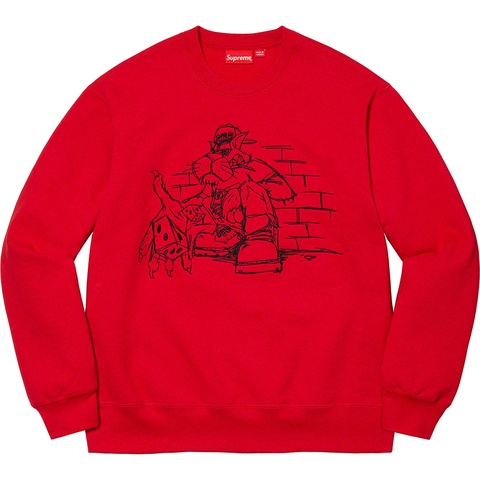 Supreme Dice Crewneck - Red