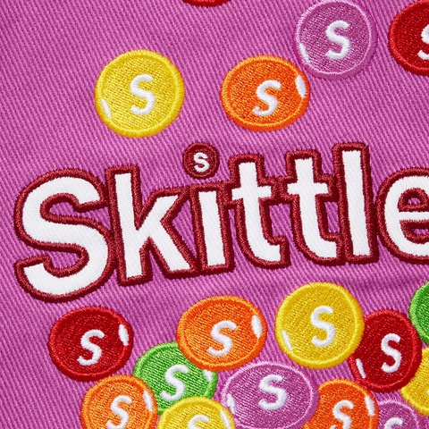Supreme Supreme®/Skittles®/<wbr>Mitchell & Ness® Varsity Jacket - Purple
