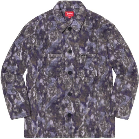 Paisley Fleece Shirt - fall/winter 2021 - Supreme