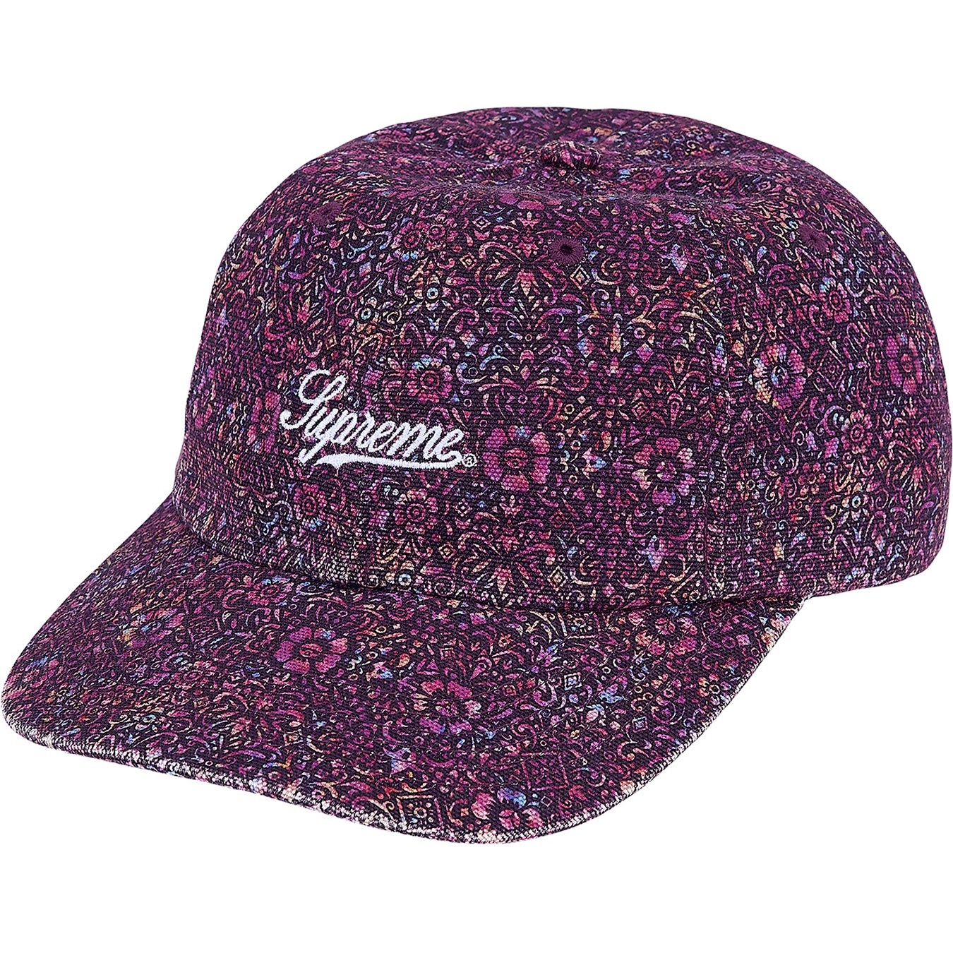 Supreme Liberty Floral 6-Panel (FW21) - Pink - $54