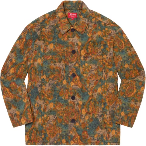 Paisley Fleece Shirt - fall/winter 2021 - Supreme Paisley Fleece Shirt - fall/winter 2021 - Supreme
