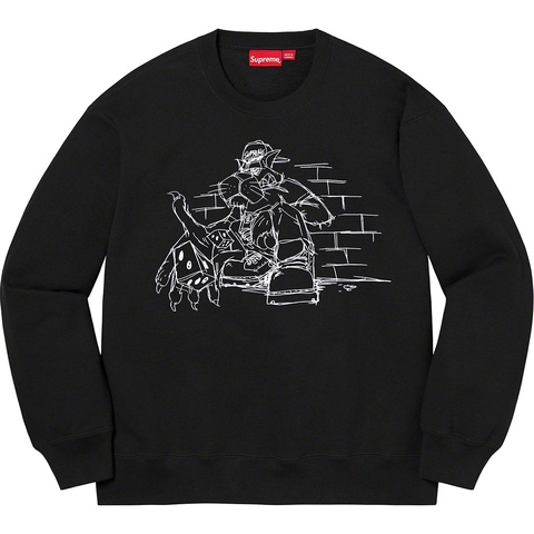 Supreme Dice Crewneck - Black