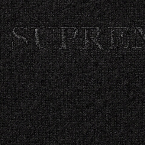 Supreme Pilled Sweater - Black