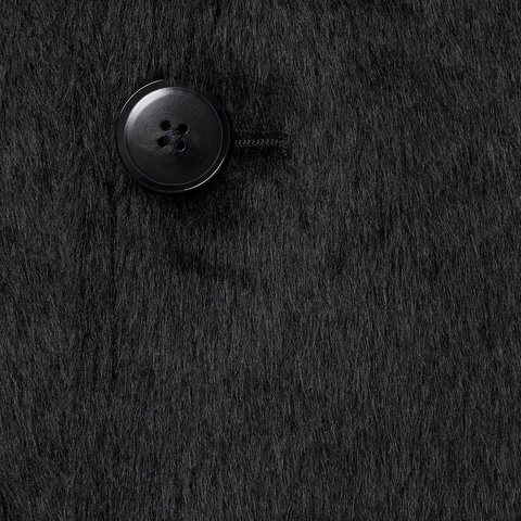Supreme Alpaca Overcoat - Black
