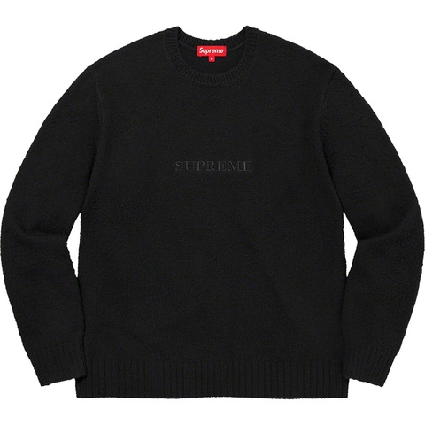 Supreme Pilled Sweater - Black