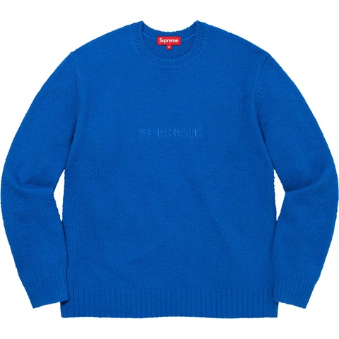Supreme Pilled Sweater - Royal