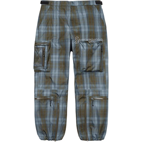 Supreme GORE-TEX Tech Pant - Olive Plaid