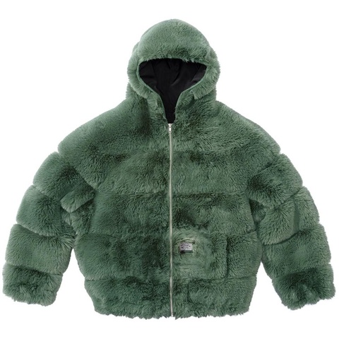 Supreme®/WTAPS® Faux Fur Hooded Jacket - Supreme