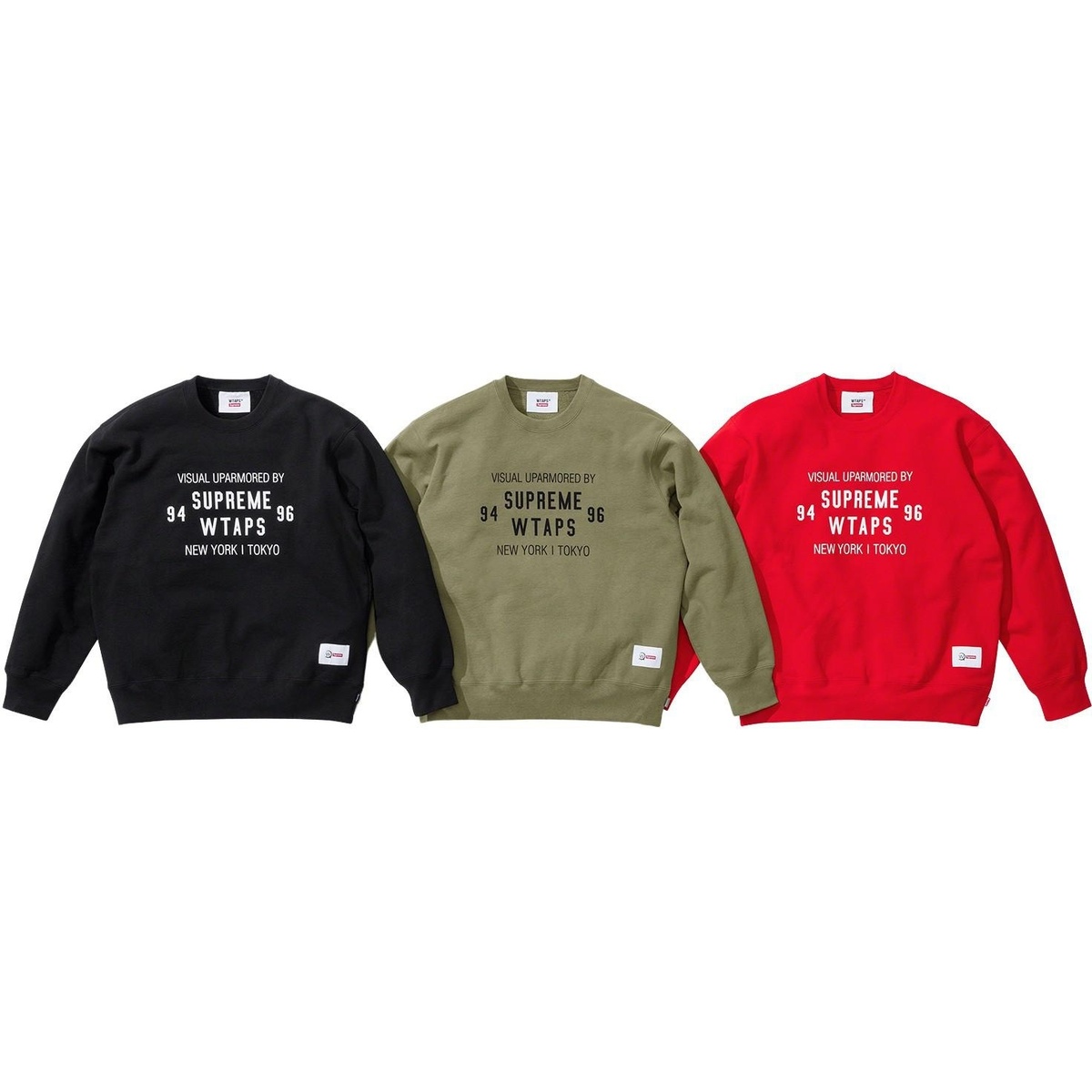 Supreme®/WTAPS® Crewneck - SupremeCommunity