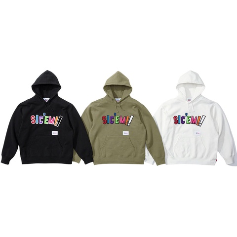 Supreme®/WTAPS® Sic'em! Hooded Sweatshirt - Supreme