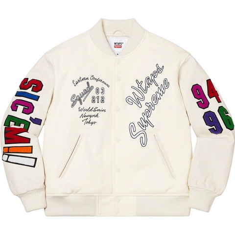 Supreme®/WTAPS® Varsity Jacket - fall/winter 2021 - Supreme