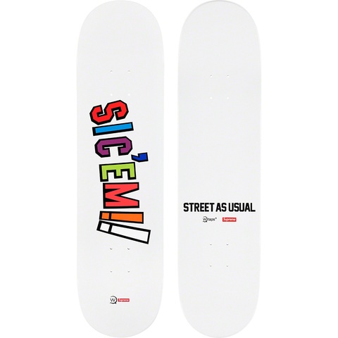 Supreme®/WTAPS® Sic'em! Skateboard - Supreme