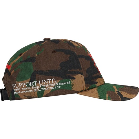 Supreme Support Unit 6-Panel - Swirl Camo