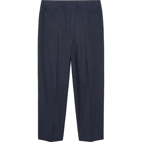 Supreme Pleated Trouser - Navy