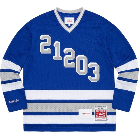WTAPS Supreme ホッケージャージー　サイズS Supreme®/WTAPS®/Mitchell & Ness Hockey Jersey - Supreme