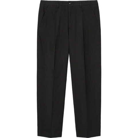 Supreme Pleated Trouser - Black
