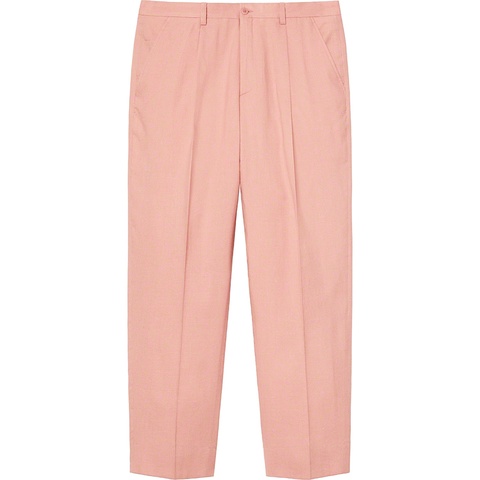 Supreme Pleated Trouser - Dusty Pink