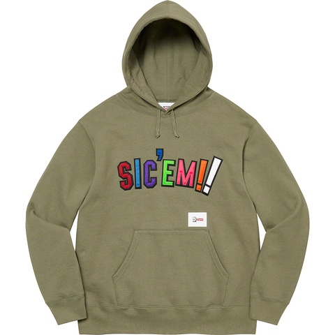 Supreme®/WTAPS® Sic'em! Hooded Sweatshirt - Supreme