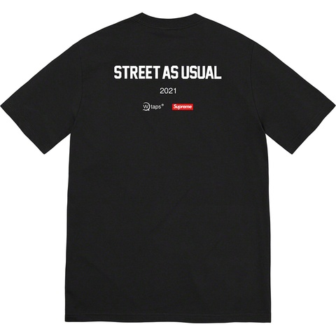 Supreme Supreme®/WTAPS® Sic'em! Tee - Black