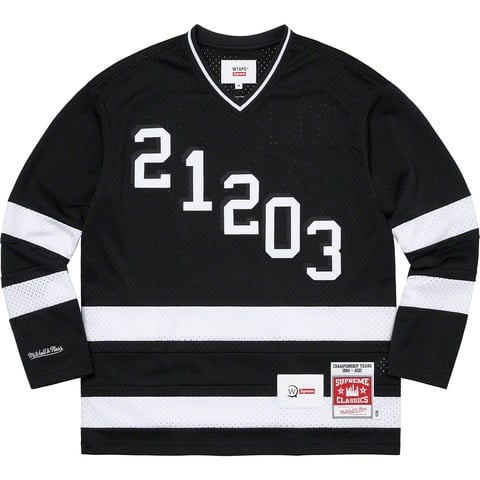 WTAPS Supreme ホッケージャージー　サイズS Supreme®/WTAPS®/Mitchell & Ness Hockey Jersey - Supreme