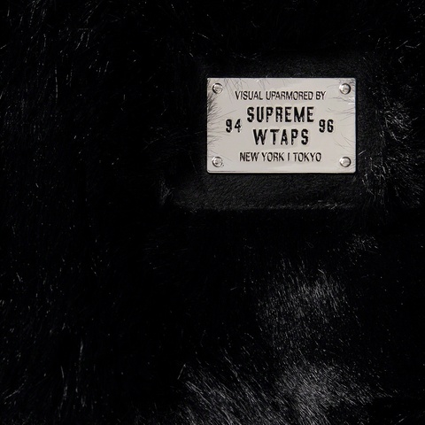 Supreme Supreme®/WTAPS® Faux Fur Hooded Jacket - Black