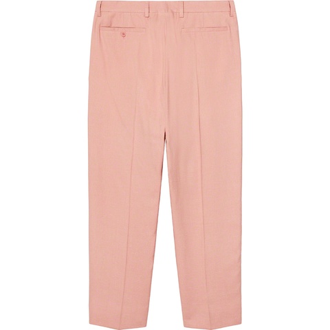 Supreme Pleated Trouser - Dusty Pink