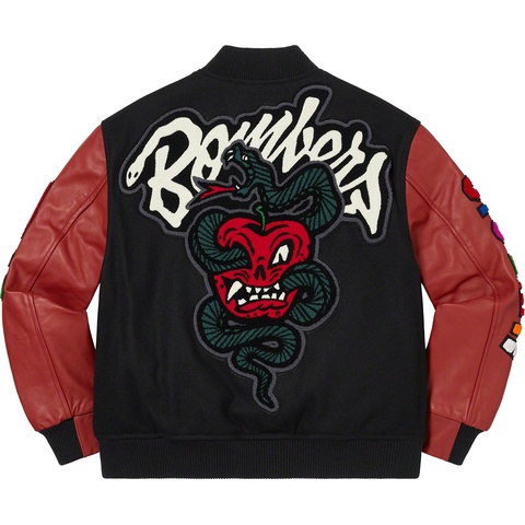 Supreme Supreme®/WTAPS® Varsity Jacket - Black