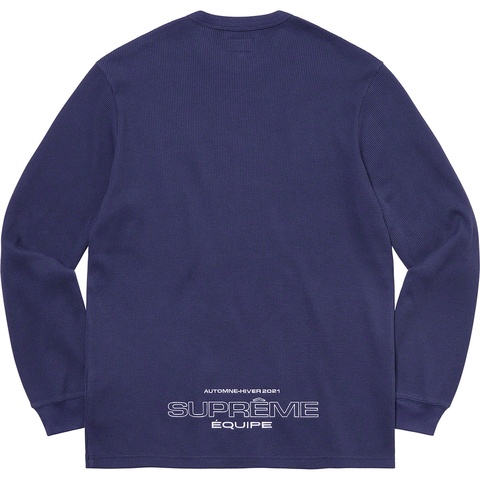 Supreme Équipe Thermal - Washed Navy