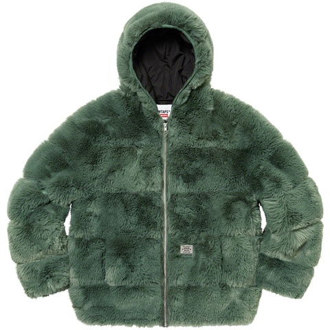 Supreme Supreme®/WTAPS® Faux Fur Hooded Jacket - Green
