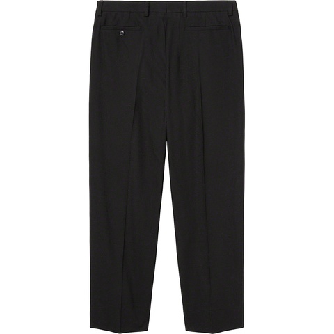 Supreme Pleated Trouser - Black