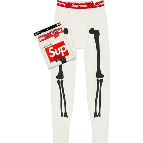 Supreme®/Hanes® Bones Thermal Pant (1 Pack) - Supreme