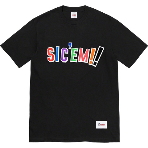 Supreme Supreme®/WTAPS® Sic'em! Tee - Black